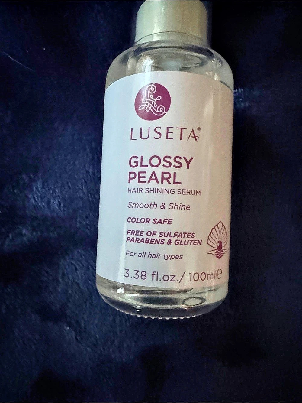 Luseta Glossy Pearl Hair Shining Serum NWT
